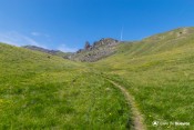 pelouses dans montee col coulette
