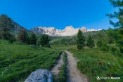pic heuviere font sancte en vue petit matin ombre
