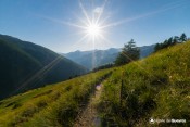 piquet jaune pr dans montagne gilly cote malrif