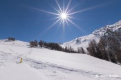 piquet pr sous neige soleil itineraire raquette curlet