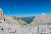 piste arvieux sous regard viso sous col lauzon