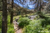 piste forestiere font sancte petite passerelle