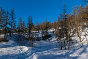 piste lac de roue et lac zoe