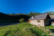 premiers rayons sur chalet valpreveyre