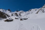 l'Eychaillon sous la neige