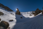 Lever de soleil dans la Casse Déserte