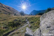 rayons de soleil rochers