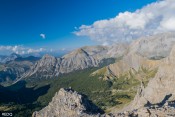 refuge de izoard depuis cretes clot la cime