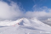 retour risoul depuis haut peyrol vue sur razis