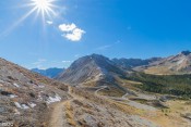 retour vers le col izoard