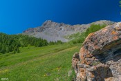 roche des clots derriere praire verte