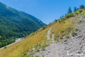 route ristolas abries en contrebas