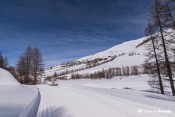 saint veran depuis piste les loups virage