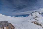 Déjeuner devant le Mont-Viso