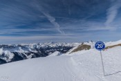 Vue depuis la piste La Gerarbio