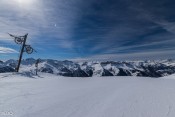 Vue depuis le haut du Téleski du Grand Serre
