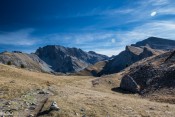 Sentier en haut du Collet de Ste Anne