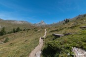 sentier progressif en direction du ravin de bouchet