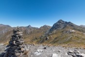 sommet lauziere vue pelvas bouchet depuis crete gr58 cretes peyra plata gilly