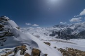 Station de Risoul - Cairn en haut de l'Homme de Pierre