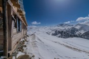 Station de Risoul : vue sur le Pic de Saint André