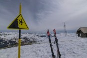 Station de Vars : vue depuis le Pic Chabriere, côté Queyras et Ubaye