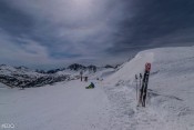 Station de Vars : vue depuis le col des Saluces