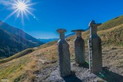 statues au soleil travailleurs des canaux