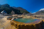 succession de bassins devant la rotonde