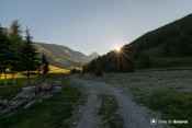 tous premiers rayons de soleil a valpreveyre devant bric bouchet