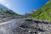traversee de torrents sur route belvedere