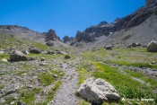 vallon selette balisage PR sentier col houerts