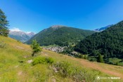 village de ristolas depuis alpage