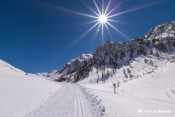 virage route col agnel