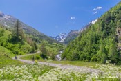 vtt sur route grand belvedere viso en contemplation