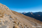 vue fond vallee depuis traverse estronques