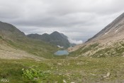 Vue sur le Lac Foreant un jour de pluie