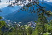 vue globale chateau queyras