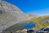 vue globale sur lac clot sable
