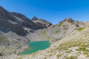 vue longitudinale lac vert pic houerts