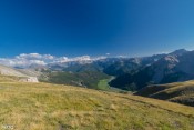 vue sur arvieux depuis alpages sous clot la cime