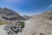 vue sur bric de rubren depuis col de clausis
