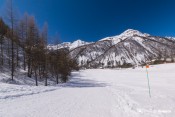vue sur chalp arvieux depuis montee
