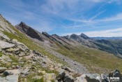 vue sur col bouchet depuis traverse