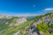 vue sur col de bramousse depuis jean grossan