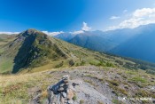 vue sur collette de gilly depuis sommet gilly