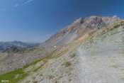 vue sur font sancte depuis sentier crete girardin