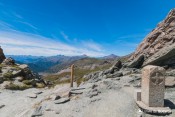 vue sur france depuis col bouchet borne savoie