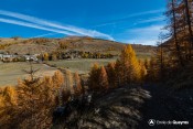 vue sur le serre molines depuis sentier pizan