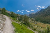 vue sur le tioure depuis sentier col fromage